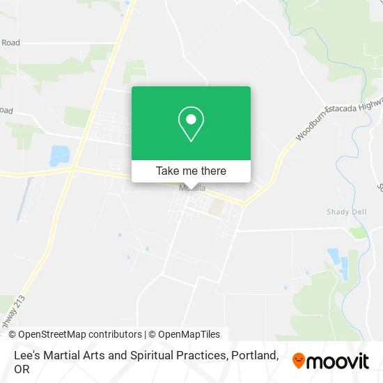 Mapa de Lee's Martial Arts and Spiritual Practices