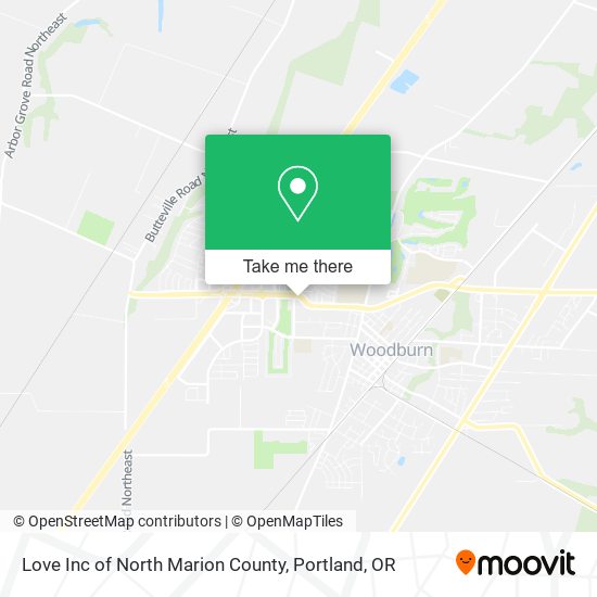 Love Inc of North Marion County map