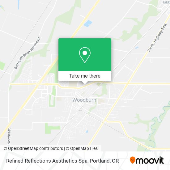 Refined Reflections Aesthetics Spa map