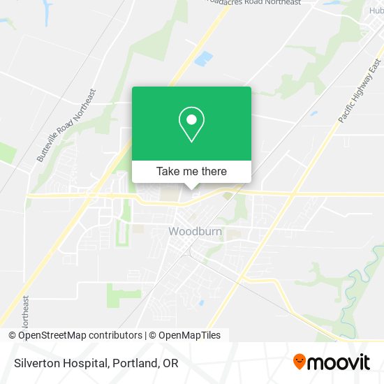 Mapa de Silverton Hospital