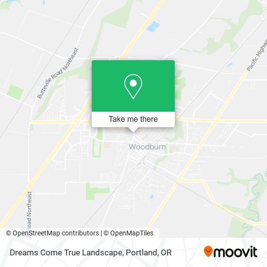 Dreams Come True Landscape map