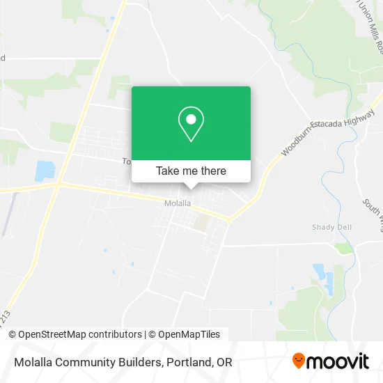 Mapa de Molalla Community Builders