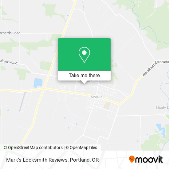 Mark's Locksmith Reviews map