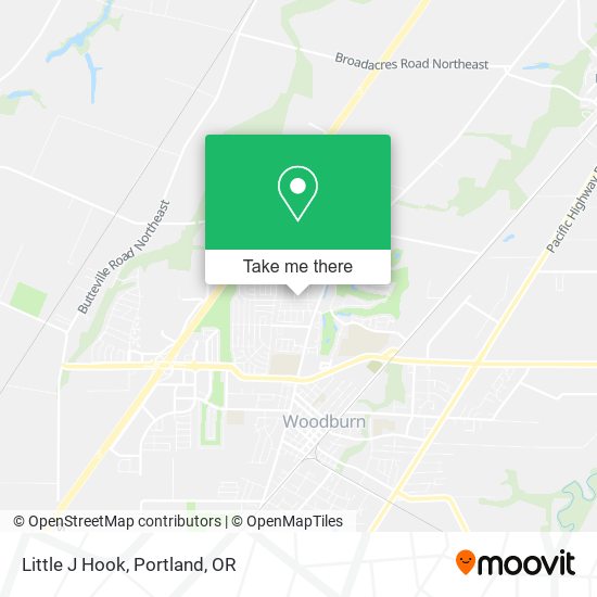 Mapa de Little J Hook