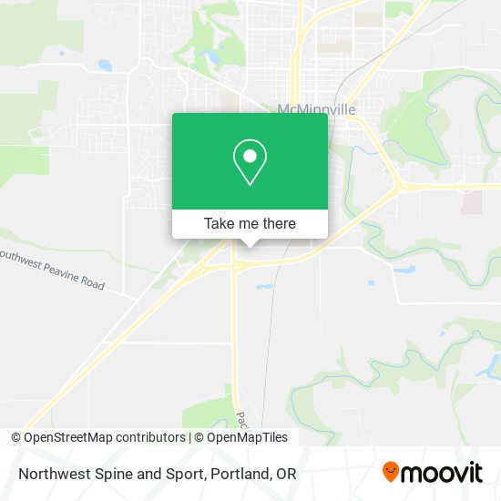 Mapa de Northwest Spine and Sport