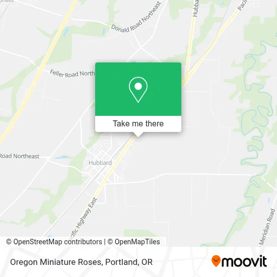 Oregon Miniature Roses map