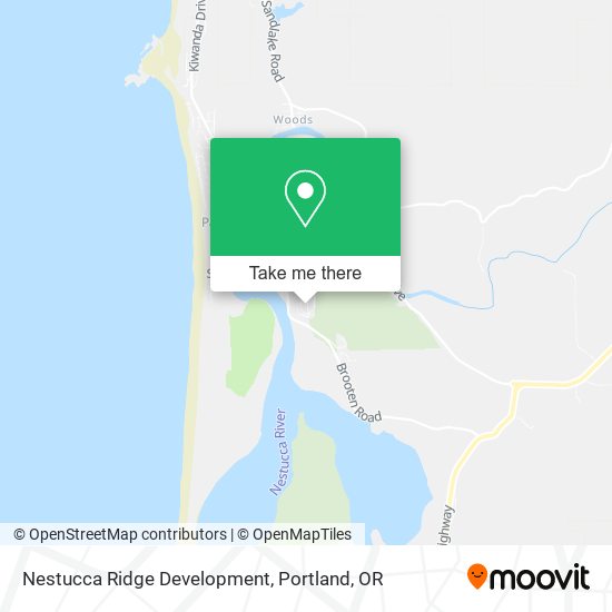 Mapa de Nestucca Ridge Development