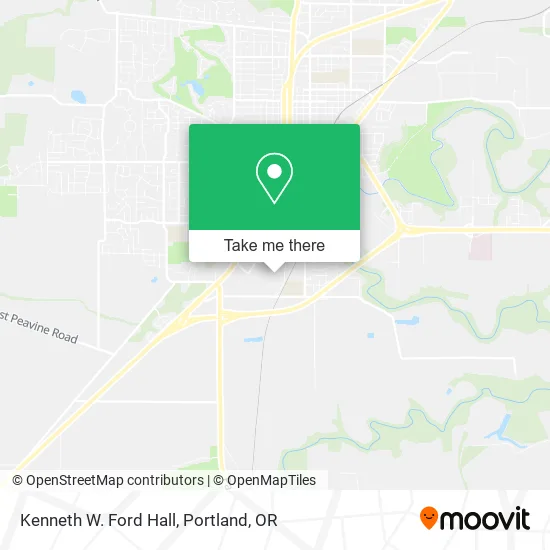 Kenneth W. Ford Hall map