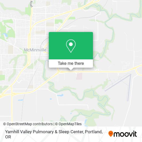 Mapa de Yamhill Valley Pulmonary & Sleep Center