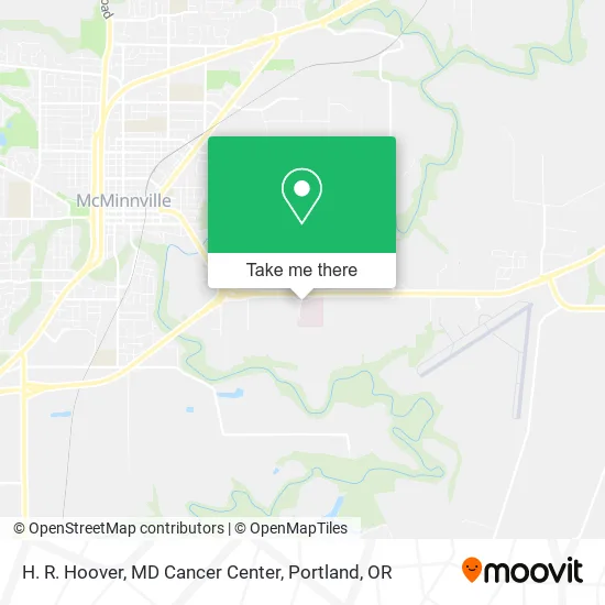 H. R. Hoover, MD Cancer Center map