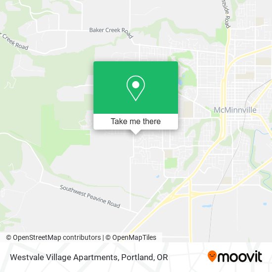 Westvale Village Apartments map