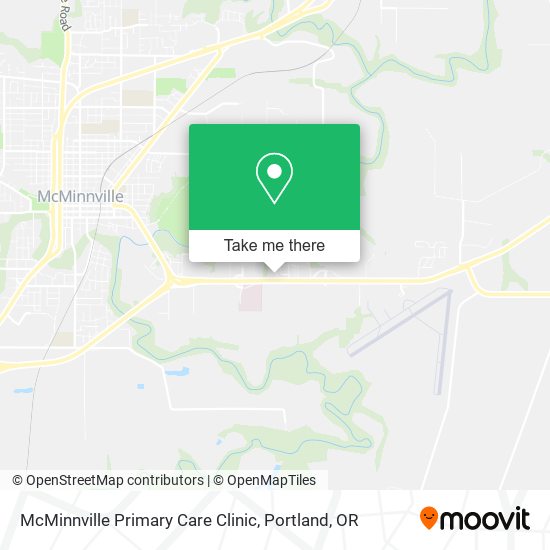 Mapa de McMinnville Primary Care Clinic