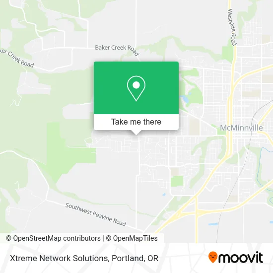 Xtreme Network Solutions map