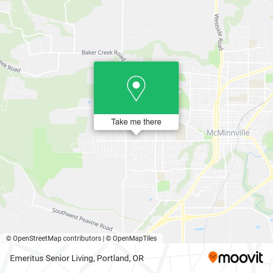 Emeritus Senior Living map