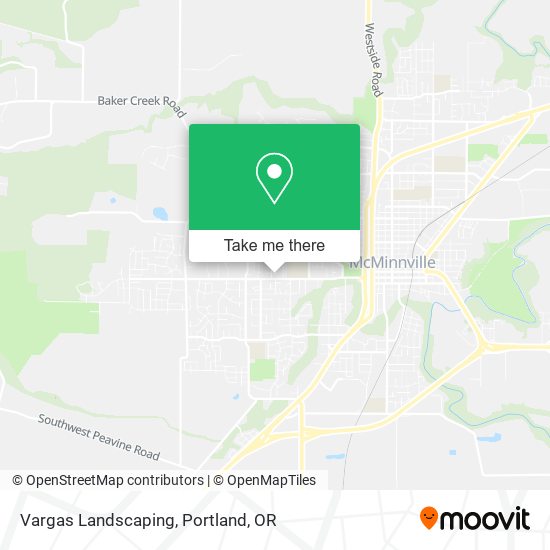 Mapa de Vargas Landscaping