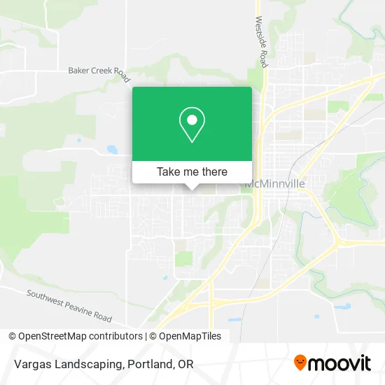 Vargas Landscaping map