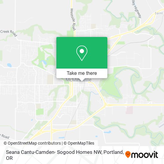 Mapa de Seana Cantu-Camden- Sogood Homes NW