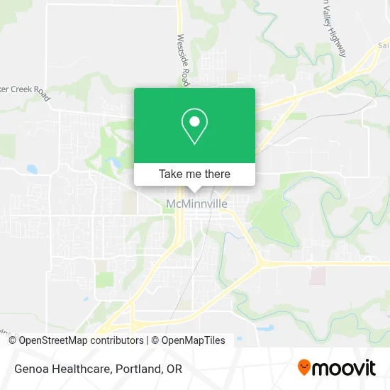Genoa Healthcare map