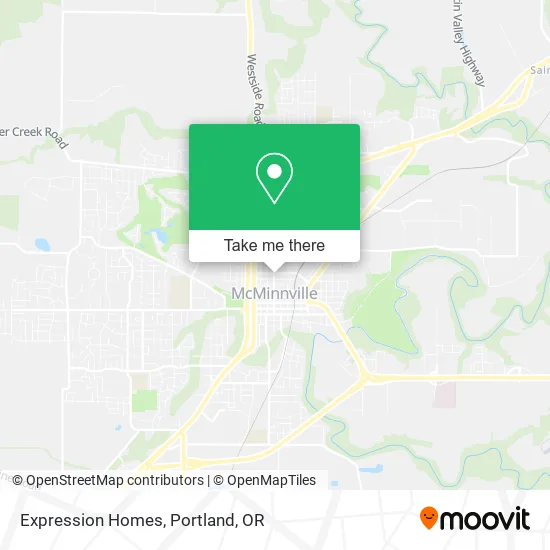 Expression Homes map