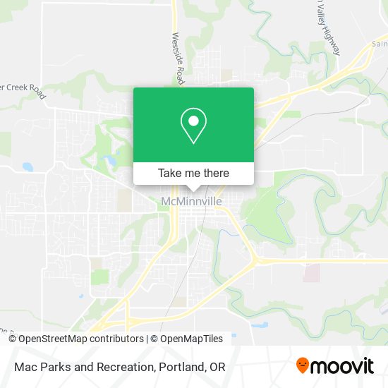 Mapa de Mac Parks and Recreation