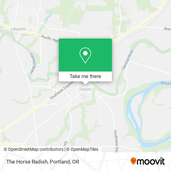 The Horse Radish map