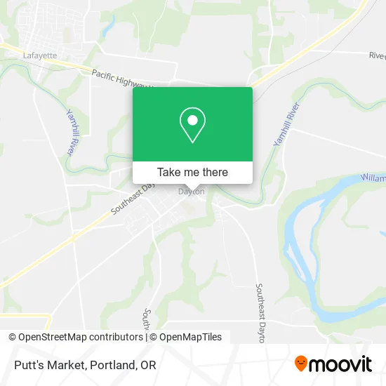 Putt's Market map