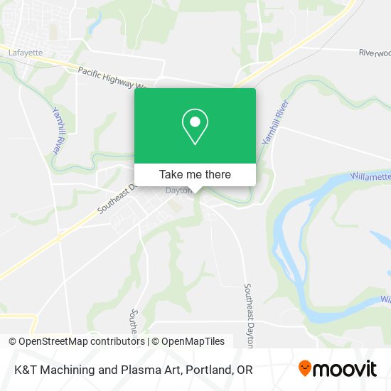 K&T Machining and Plasma Art map