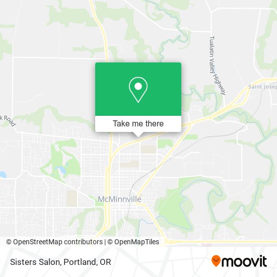 Mapa de Sisters Salon