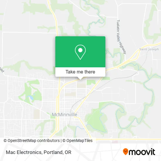 Mac Electronics map
