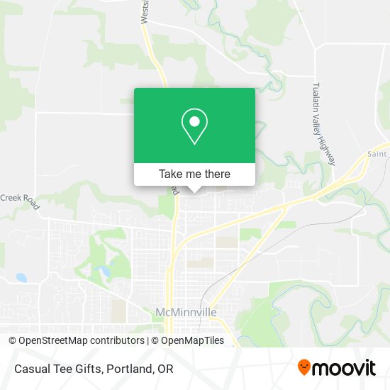 Casual Tee Gifts map