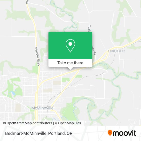 Mapa de Bedmart-McMinnville