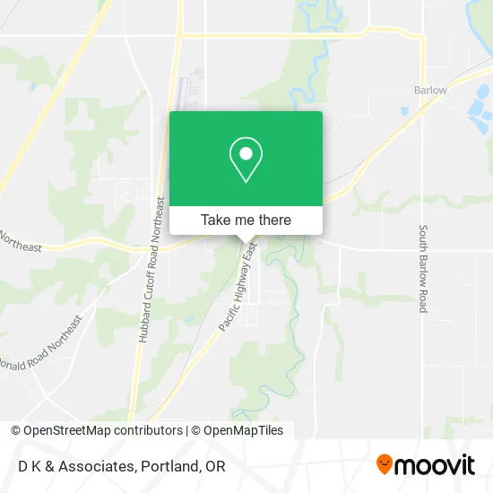 D K & Associates map