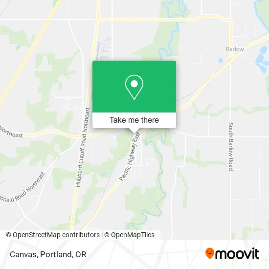 Canvas map