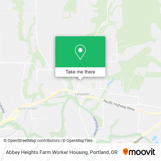 Mapa de Abbey Heights Farm Worker Housing