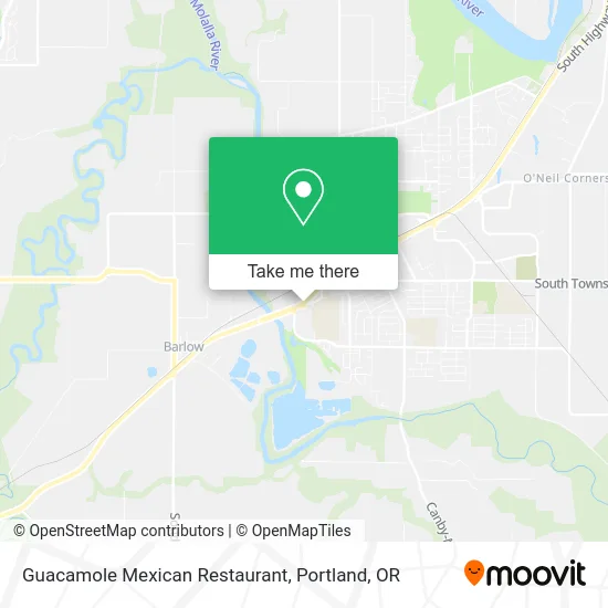 Guacamole Mexican Restaurant map