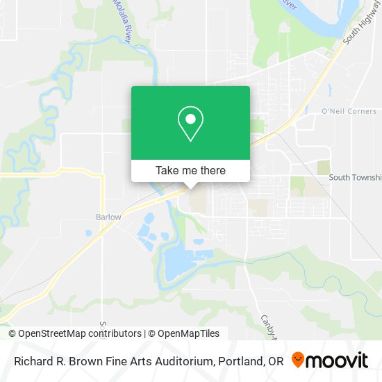 Richard R. Brown Fine Arts Auditorium map