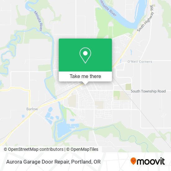 Mapa de Aurora Garage Door Repair