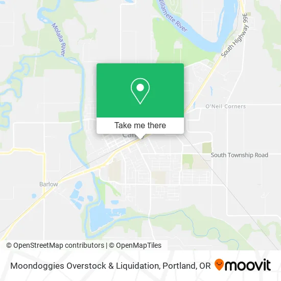 Moondoggies Overstock & Liquidation map