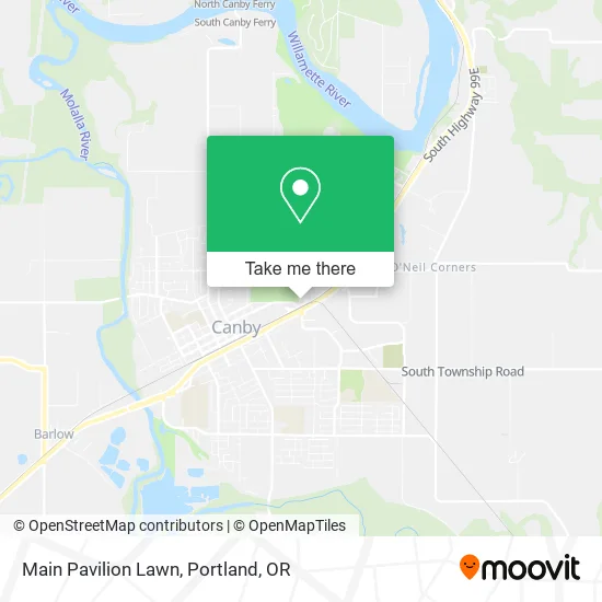 Main Pavilion Lawn map