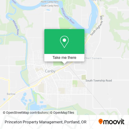 Mapa de Princeton Property Management