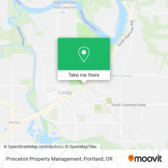 Princeton Property Management map
