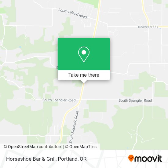 Horseshoe Bar & Grill map