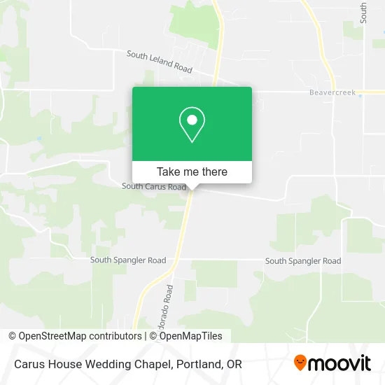Carus House Wedding Chapel map