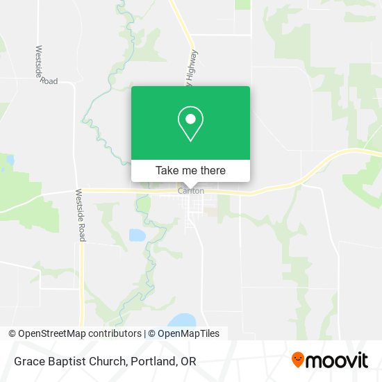 Grace Baptist Church map