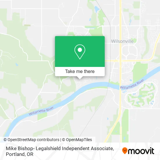 Mike Bishop- Legalshield Independent Associate map