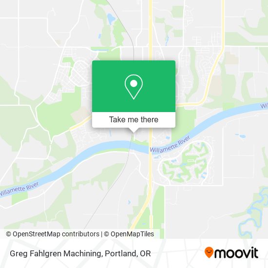 Mapa de Greg Fahlgren Machining