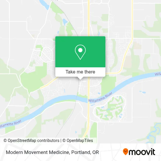 Modern Movement Medicine map