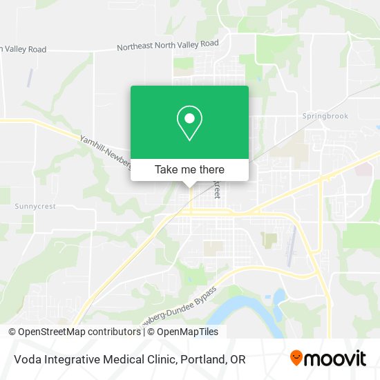 Mapa de Voda Integrative Medical Clinic