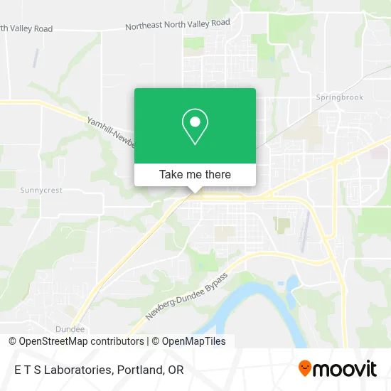 E T S Laboratories map