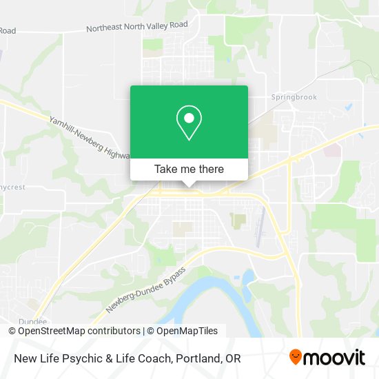 New Life Psychic & Life Coach map